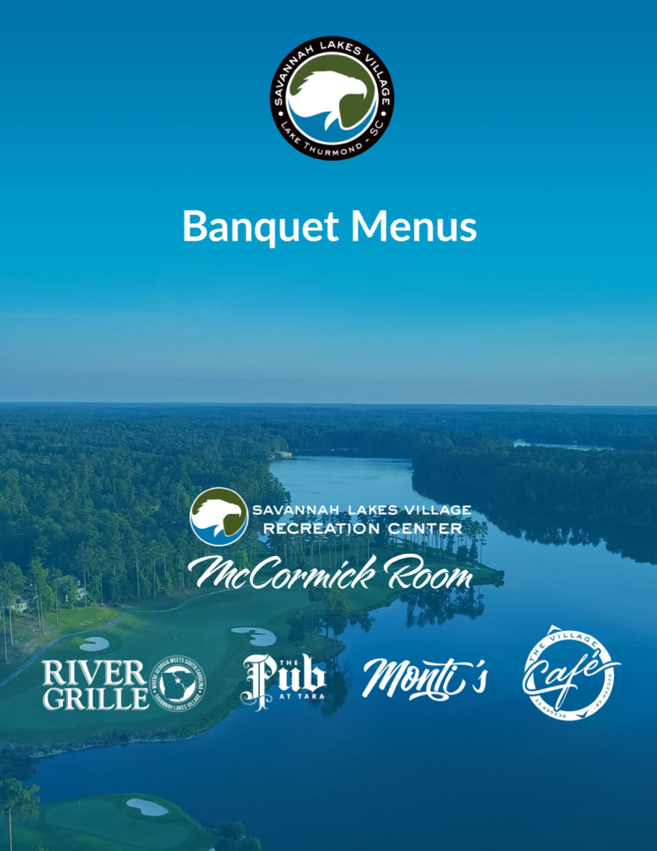 SLV Banquet Menus cover image