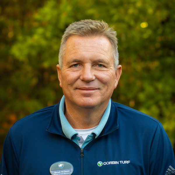 Brad Wilson, Director of Golf Maintenance at SLV